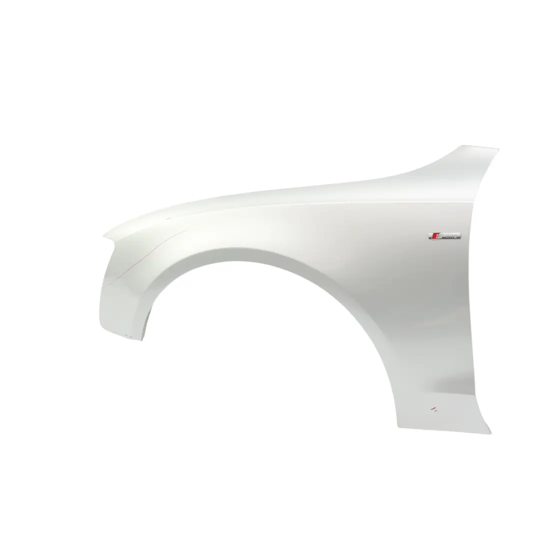 Audi A5 8T Side Panel Front Left N/S Wing Fender Ice Silver Metallic - X7W - SKU 8T0821105H-ICS - Part number 8T0821105H