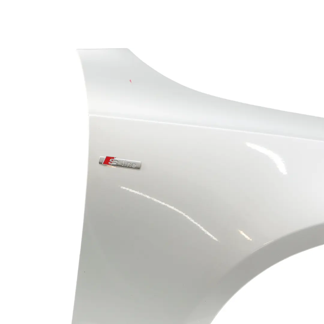 Audi A5 8T Side Panel Front Right O/S Wing Fender Ice Silver - X7W - SKU 8T0821106H-ICS1 - Part number 8T0821106H