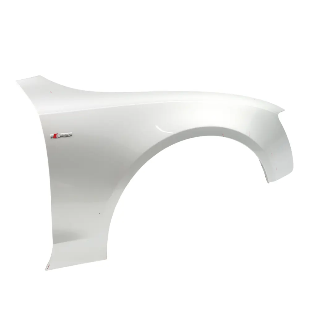 Audi A5 8T Side Panel Front Right O/S Wing Fender Ice Silver - X7W - SKU 8T0821106H-ICS1 - Part number 8T0821106H