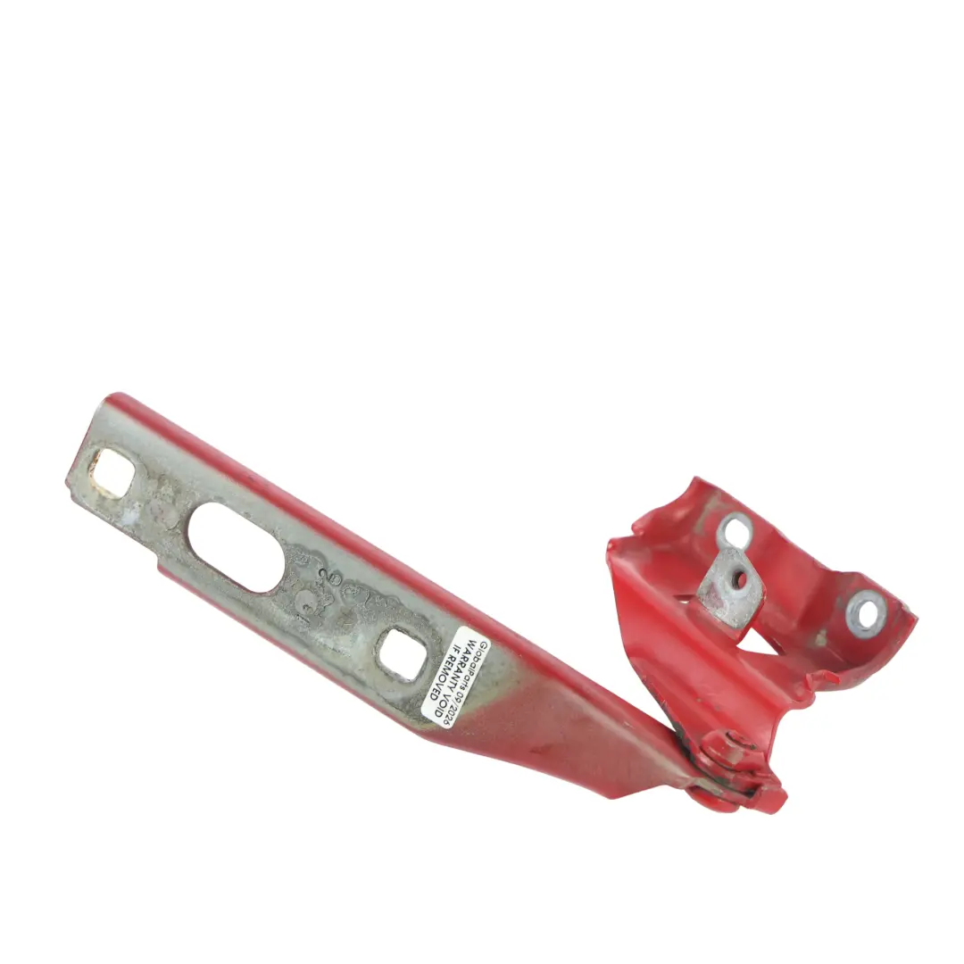 Cerniera Cofano Destra Rosso Misano Perlato Z3M per Audi A5 8T con numero di parte 8T0823302E Audi A5 8T Cerniera Cofano Destra Rosso Misano Perlato Z3M - SKU 8T0823302E-MRE - Numero di parte 8T0823302E