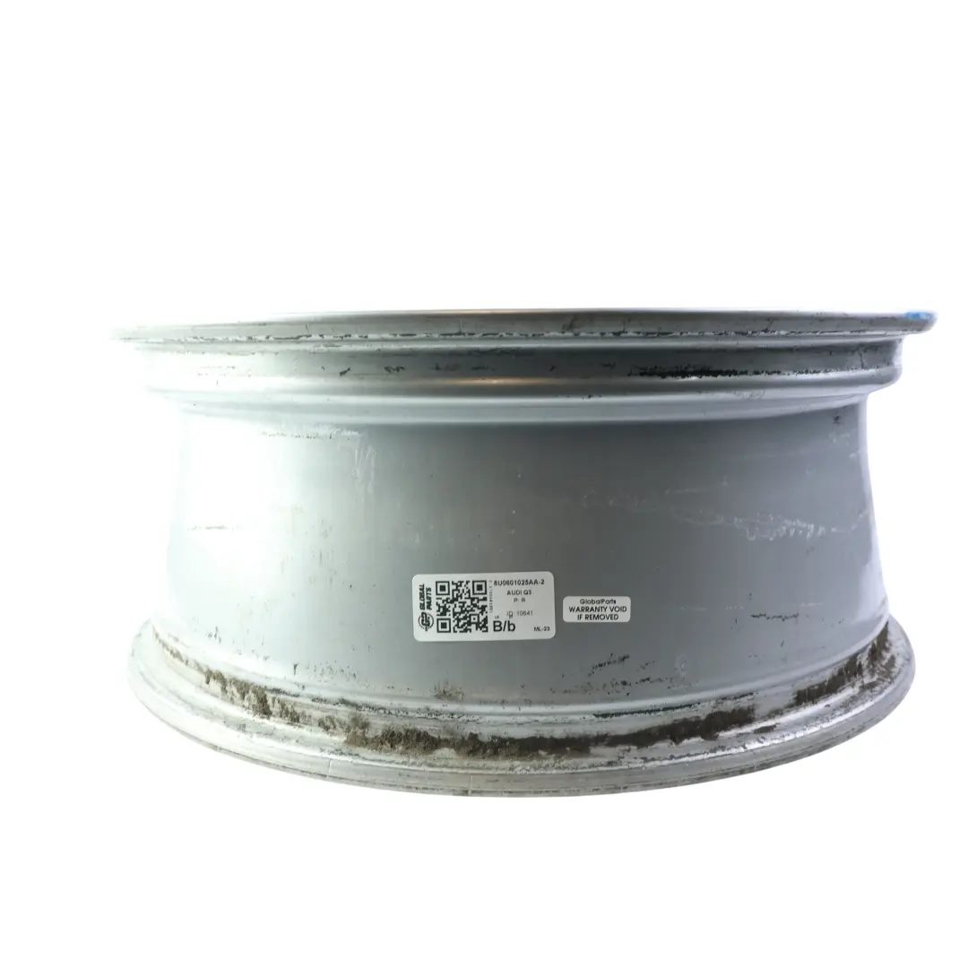 Argento Cerchio lega 18" 7J ET:43 Doppia Stella a Raggi per Audi Q3 8U con numero di parte 8U0601025AA Audi Q3 8U Argento Cerchio lega 18" 7J ET:43 Doppia Stella a Raggi - SKU 8U0601025AA-2 - Numero di parte 8U0601025AA