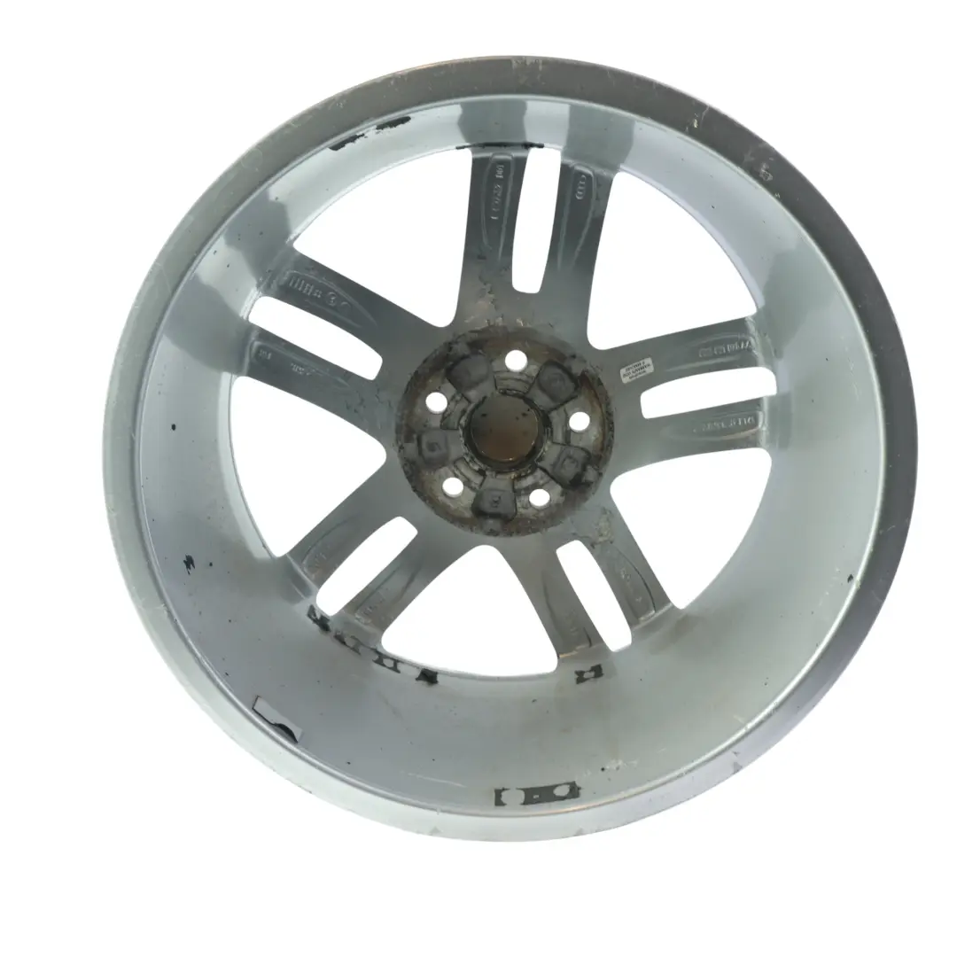 Argento Cerchio lega 18" 7J ET:43 Doppia Stella a Raggi per Audi Q3 8U con numero di parte 8U0601025AA Audi Q3 8U Argento Cerchio lega 18" 7J ET:43 Doppia Stella a Raggi - SKU 8U0601025AA-2 - Numero di parte 8U0601025AA