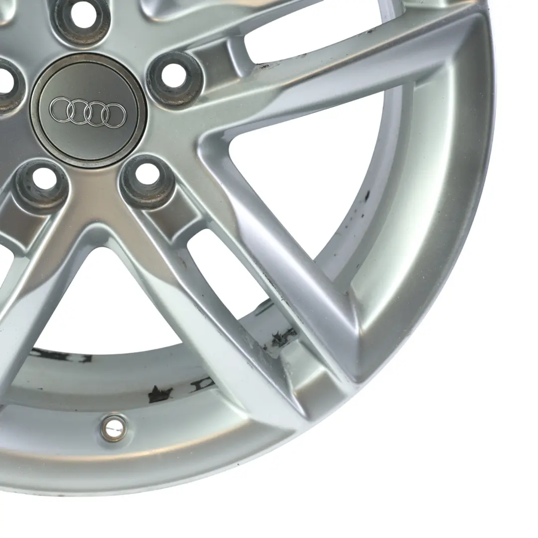 Argento Cerchio lega 18" 7J ET:43 Doppia Stella a Raggi per Audi Q3 8U con numero di parte 8U0601025AA Audi Q3 8U Argento Cerchio lega 18" 7J ET:43 Doppia Stella a Raggi - SKU 8U0601025AA-2 - Numero di parte 8U0601025AA