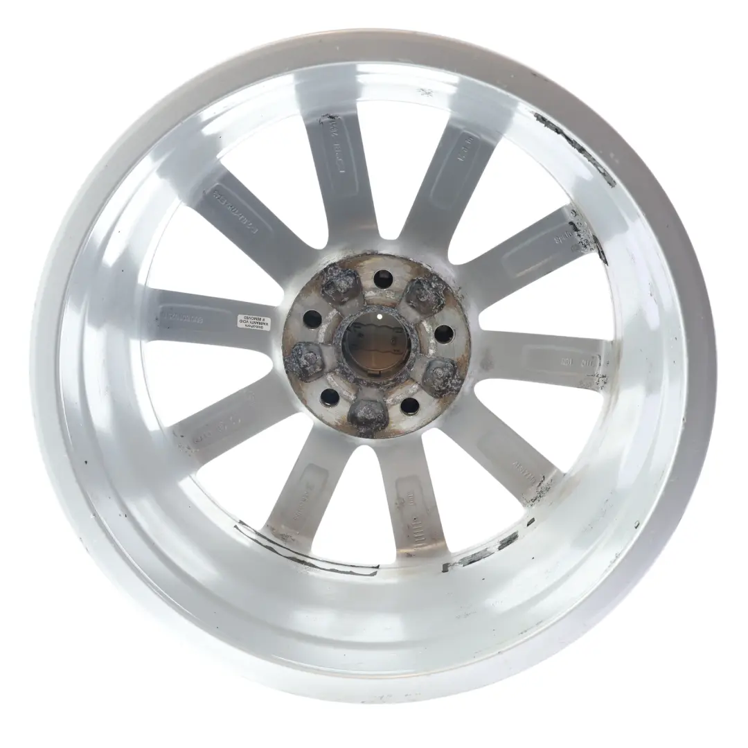 Jante argentée en alliage 17" 7J ET:43 pour Audi Q3 8U à propos du numéro de pièce 8U0601025S Audi Q3 8U Jante argentée en alliage 17" 7J ET:43 - SKU 8U0601025S-2 - Numéro de pièce 8U0601025S