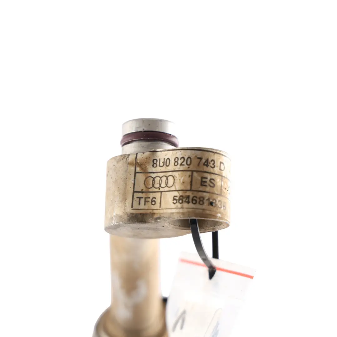 Coolant Air Conditioning Pipe A/C Hose Line Tube to Audi Q3 8U with Part number 8U0820743D Audi Q3 8U Coolant Air Conditioning Pipe A/C Hose Line Tube - SKU 8U0820743D - Part number 8U0820743D