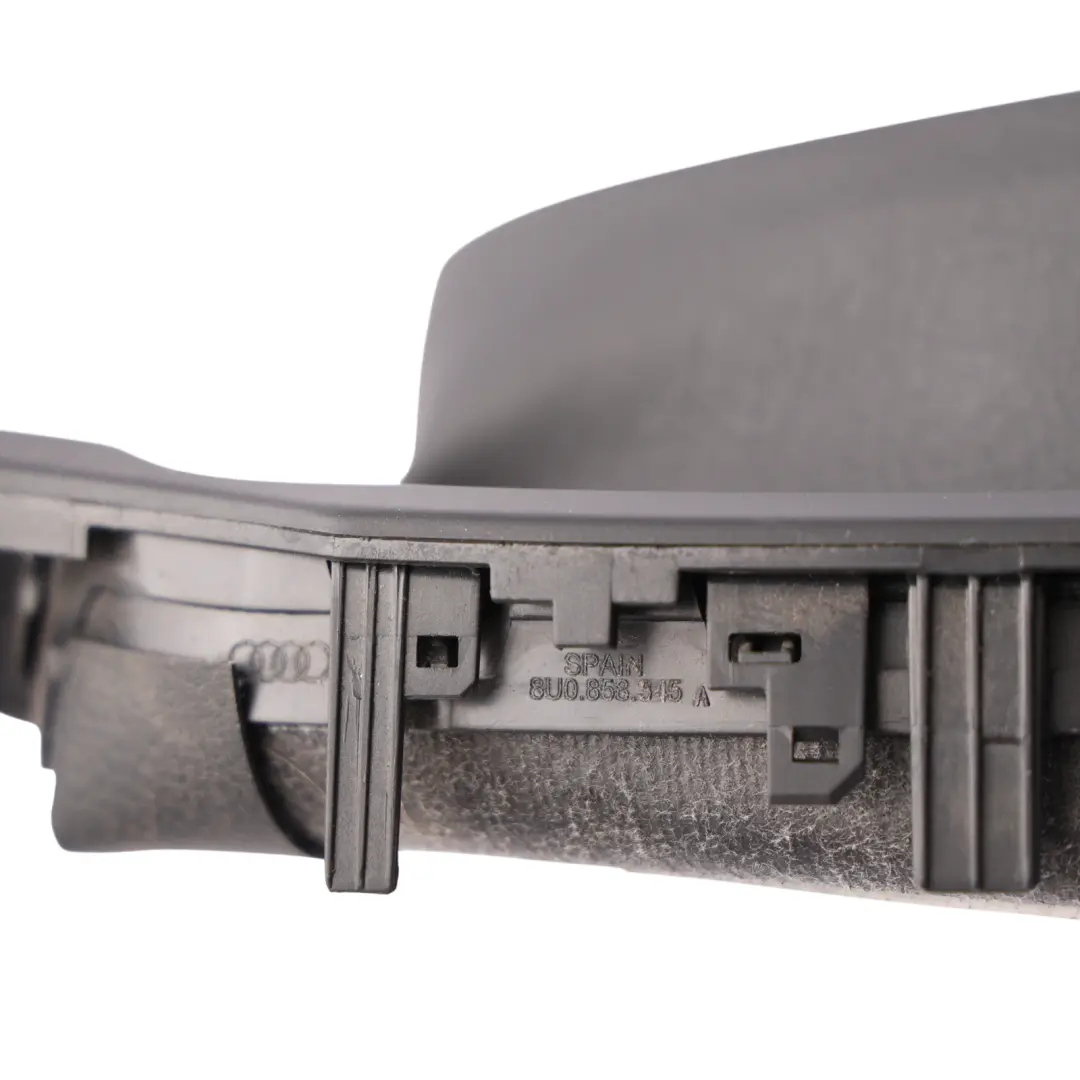 Steering Column Surround Trim Cover Panel Part to Audi Q3 8U with Part number 8U0858345A Audi Q3 8U Steering Column Surround Trim Cover Panel Part - SKU 8U0858345A - Part number 8U0858345A