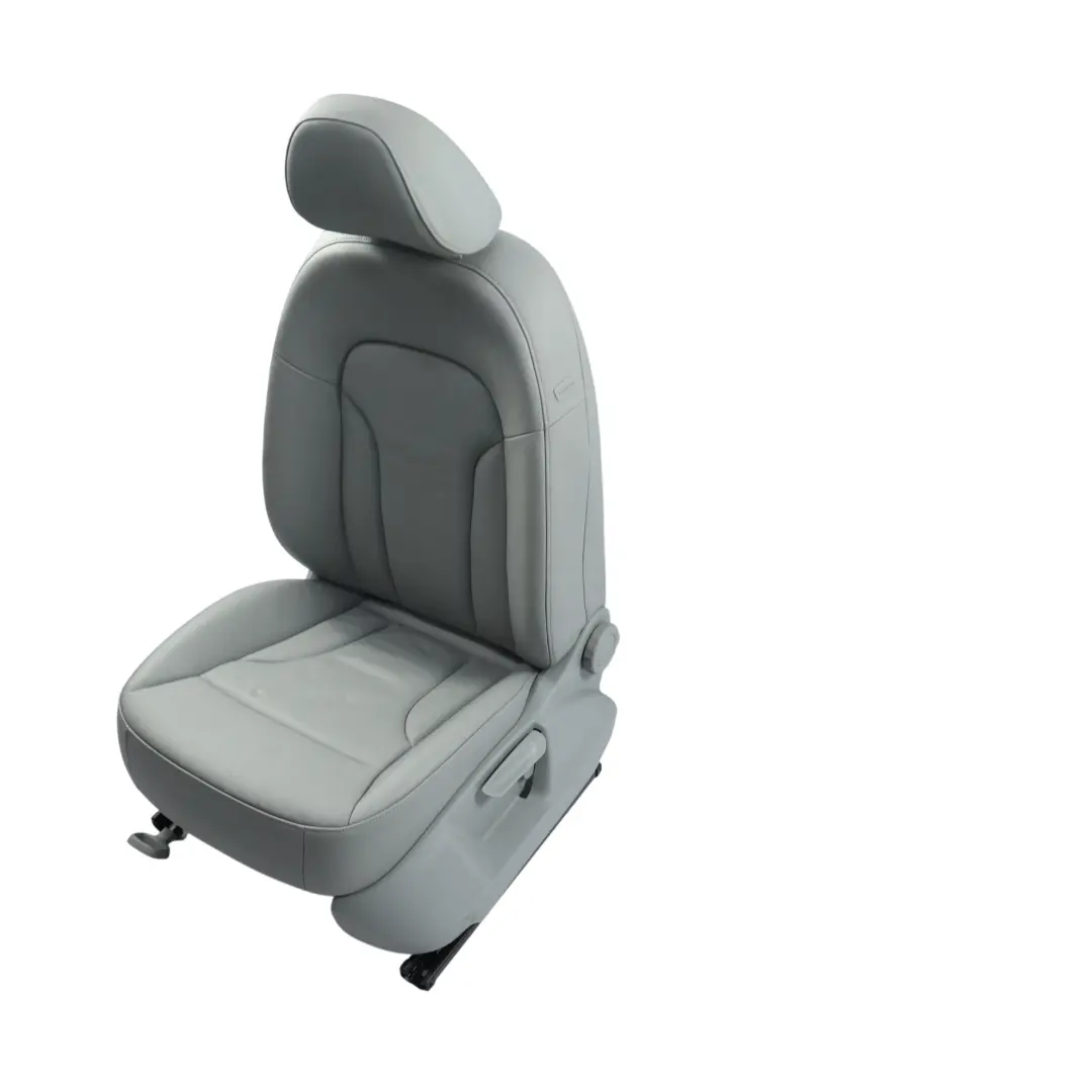 Heated Front Left N/S S-Line Interior Leather Milano Grey to Audi Q3 8U Sport Seat with Part number 8U0881805C Audi Q3 8U Sport Seat Heated Front Left N/S S-Line Interior Leather Milano Grey - SKU 8U0881805C-1 - Part number 8U0881805C