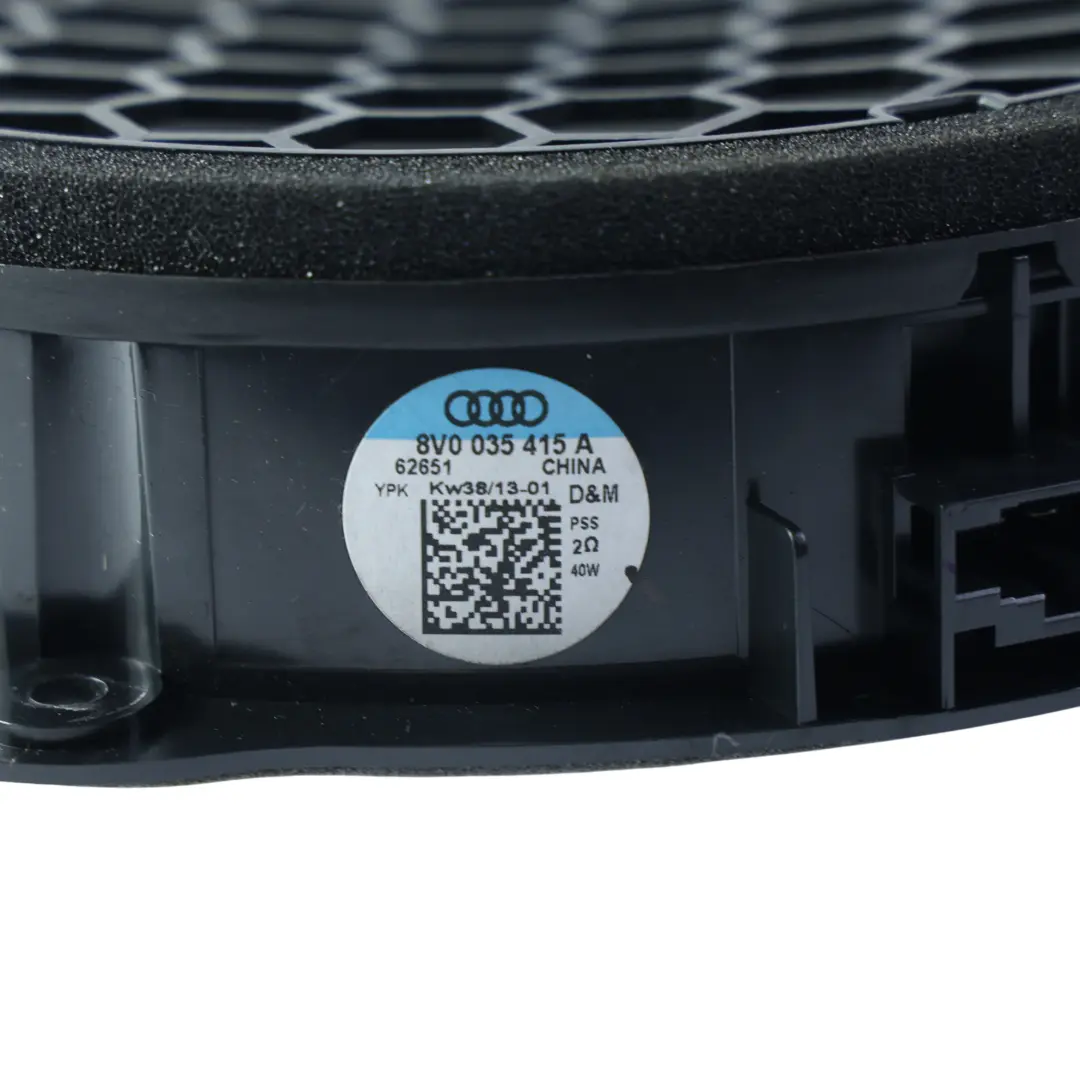 Speaker Low Range Woofer Front Side Left Right N/O/S to Audi S3 8V with Part number 8V0035415A Audi S3 8V Speaker Low Range Woofer Front Side Left Right N/O/S - SKU 8V0035415A - Part number 8V0035415A