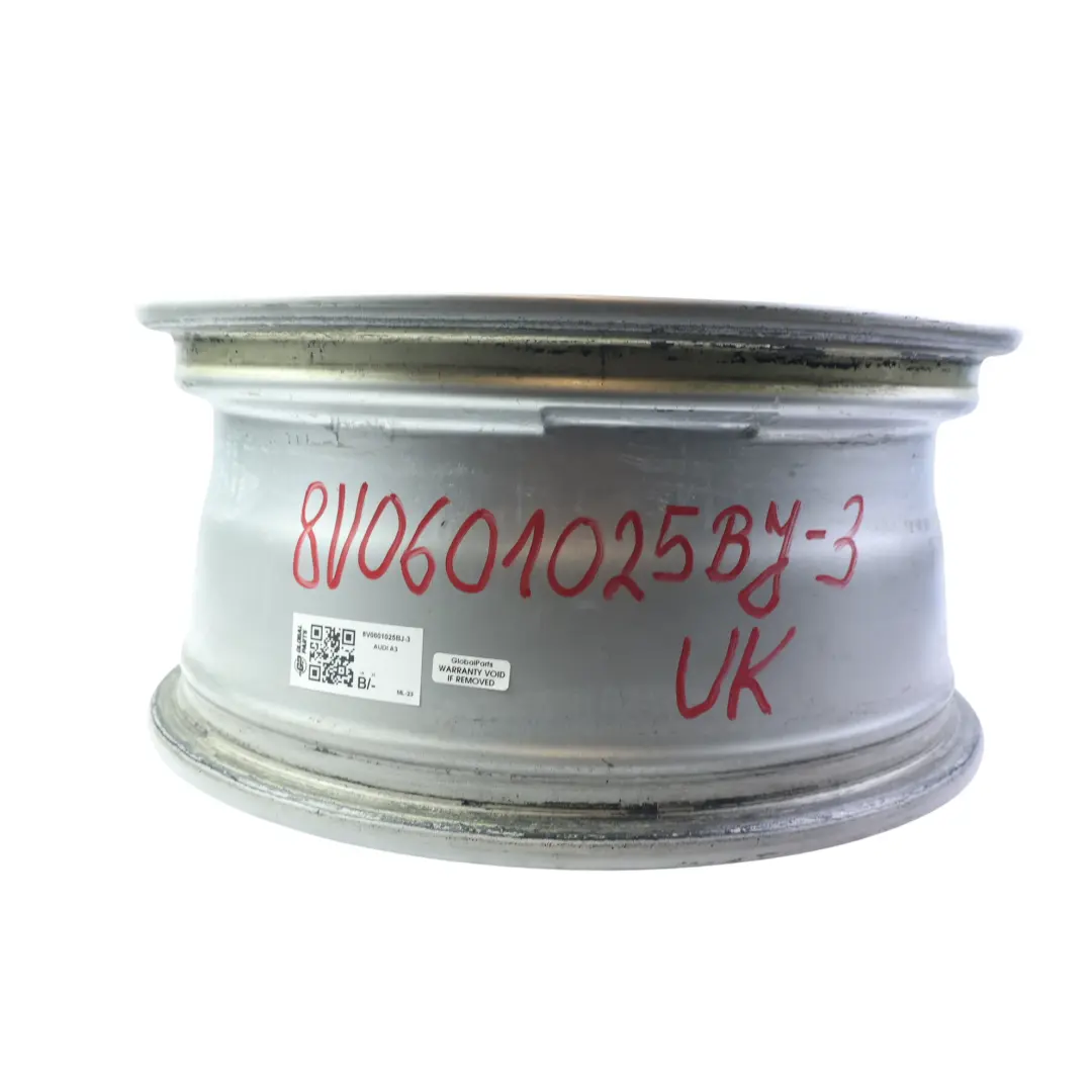Audi A3 8V Silver Wheel Alloy Rim 16" 7J ET48 - SKU 8V0601025BJ-3 - Part number 8V0601025BJ