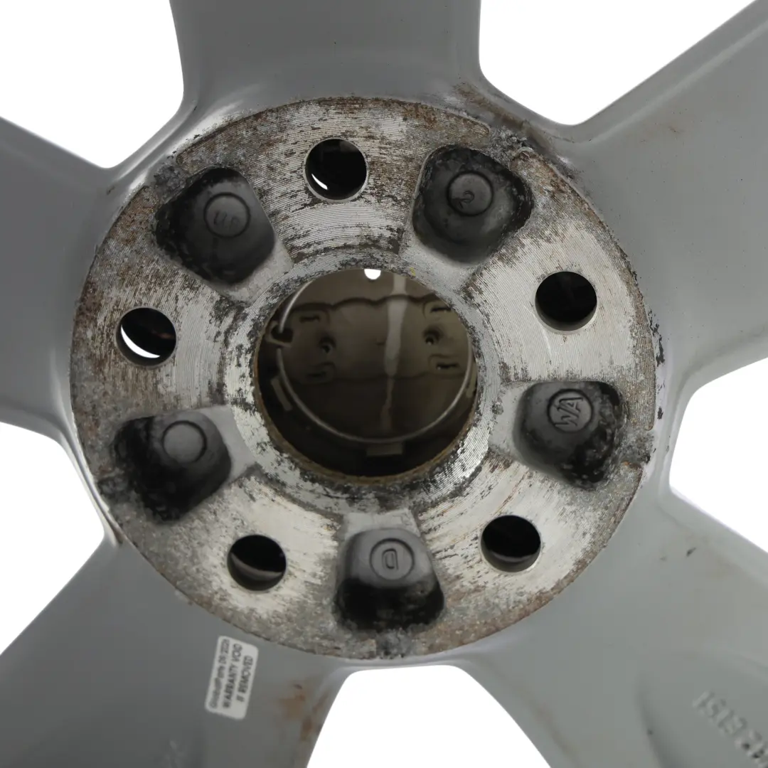 Alloy Rim 17" ET:51 7,5J Star Spoke to Audi A3 8V Silver Wheel with Part number 8V0601025BK Audi A3 8V Silver Wheel Alloy Rim 17" ET:51 7,5J Star Spoke - SKU 8V0601025BK-1 - Part number 8V0601025BK