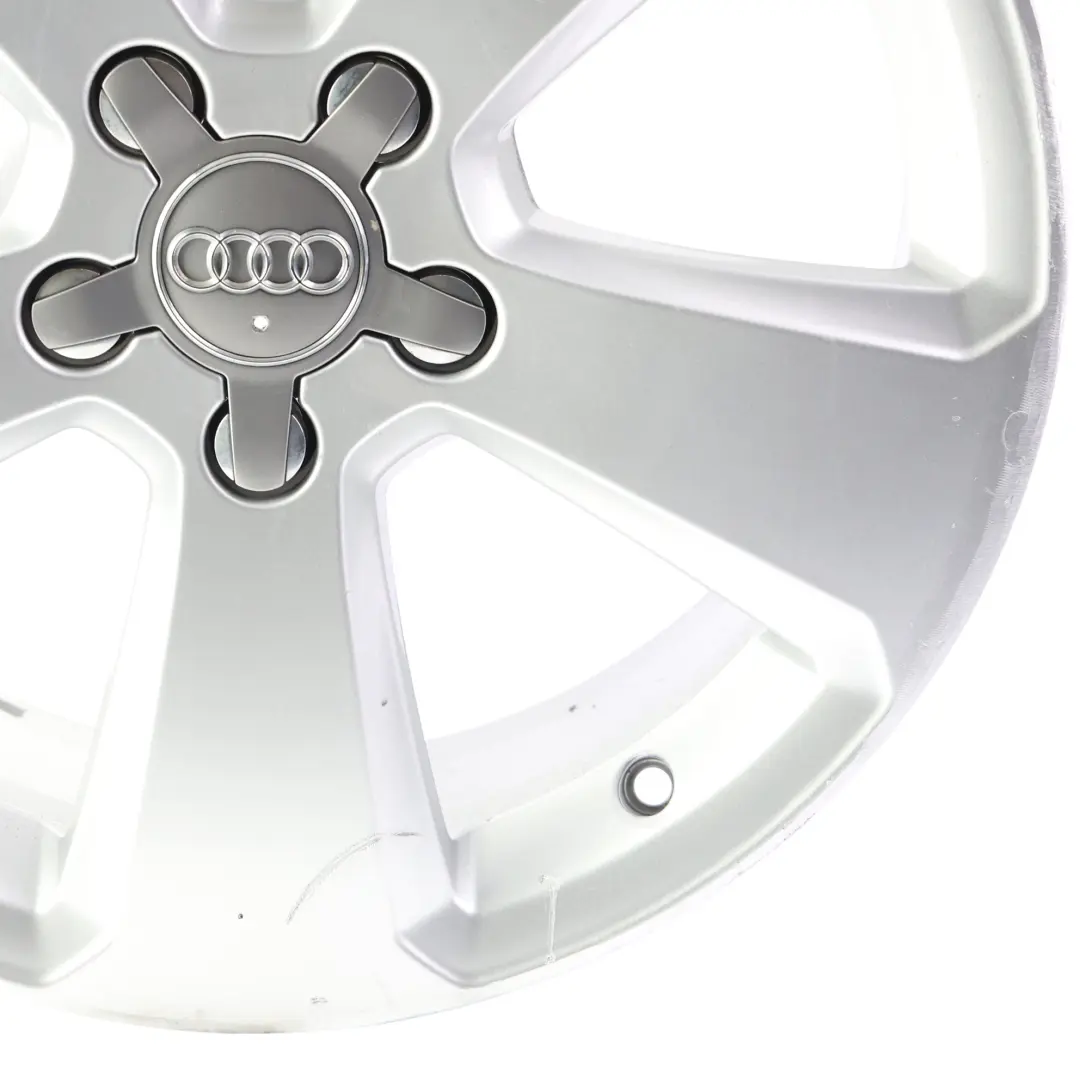 Audi A3 8V Cerchio In Lega Argento 17" ET:51 7,5J Raggi A Stella - SKU 8V0601025BK-2 - Numero di parte 8V0601025BK