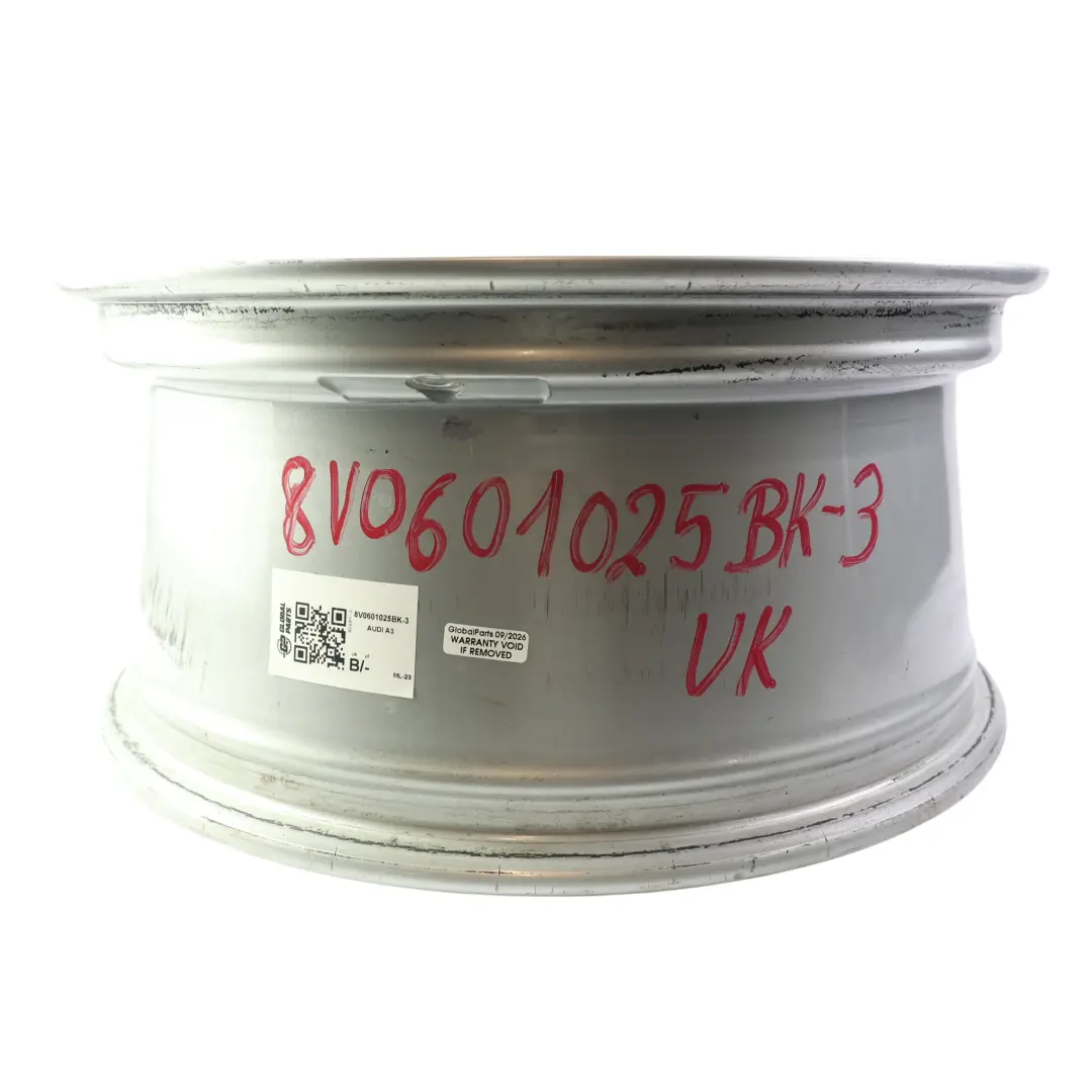 Alloy Rim 17" ET:51 7,5J Star Spoke to Audi A3 8V Silver Wheel with Part number 8V0601025BK Audi A3 8V Silver Wheel Alloy Rim 17" ET:51 7,5J Star Spoke - SKU 8V0601025BK-3 - Part number 8V0601025BK