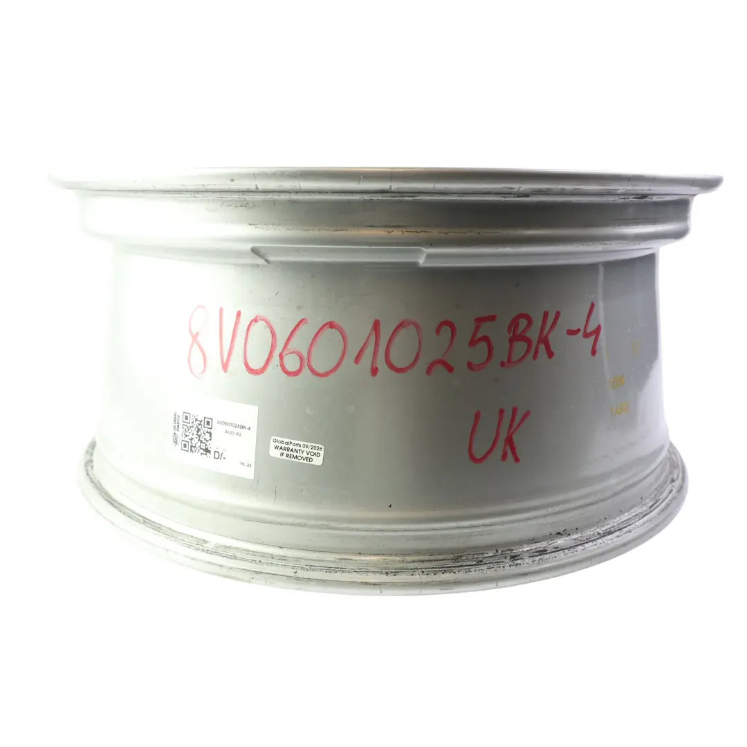 Audi A3 8V Silver Wheel Alloy Rim 17" ET:51 7,5J Star Spoke - SKU 8V0601025BK-4 - Part number 8V0601025BK