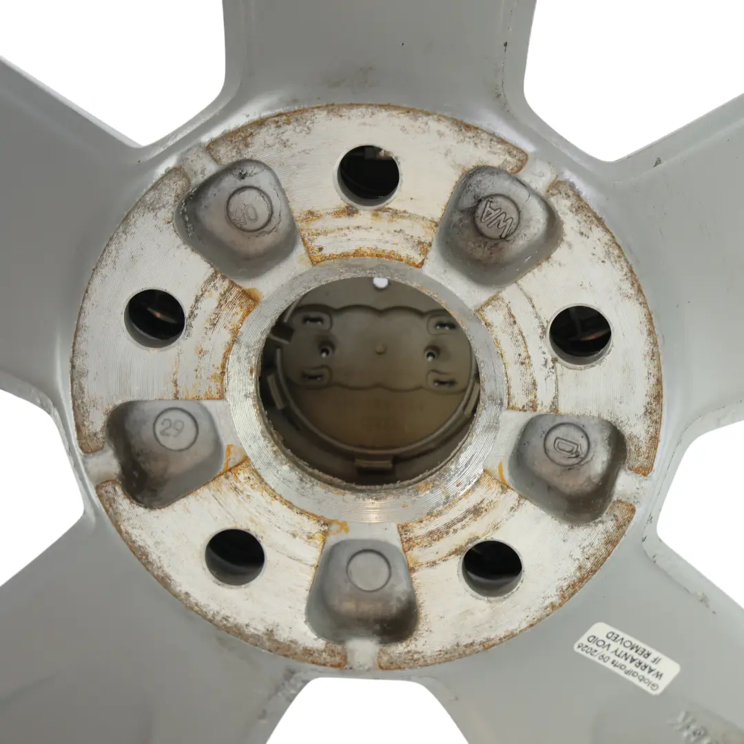 Audi A3 8V Silver Wheel Alloy Rim 17" ET:51 7,5J Star Spoke - SKU 8V0601025BK-4 - Part number 8V0601025BK