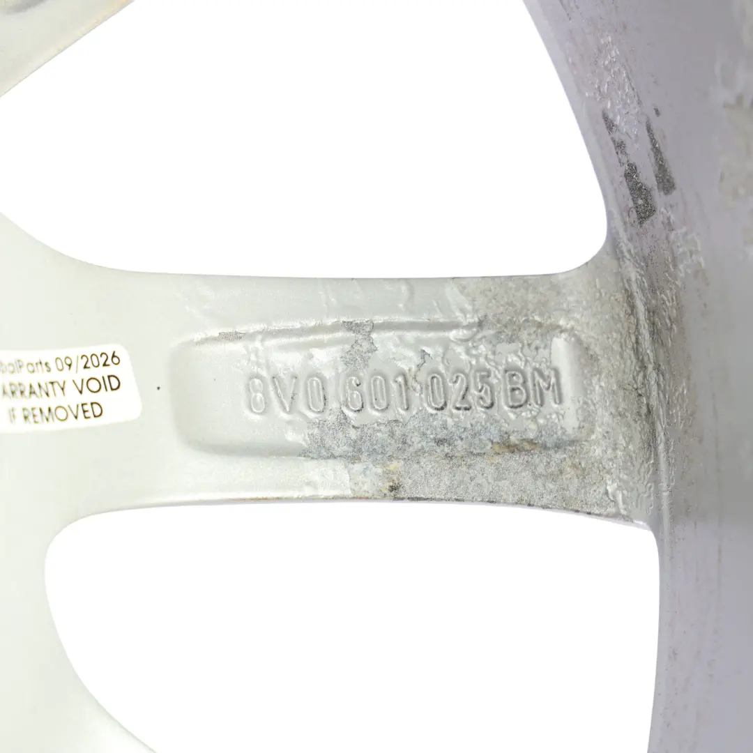 Audi A3 8V Wheel Rim Alloy Silver 16" 6.5J ET46 - SKU 8V0601025BM-1 - Part number 8V0601025BM