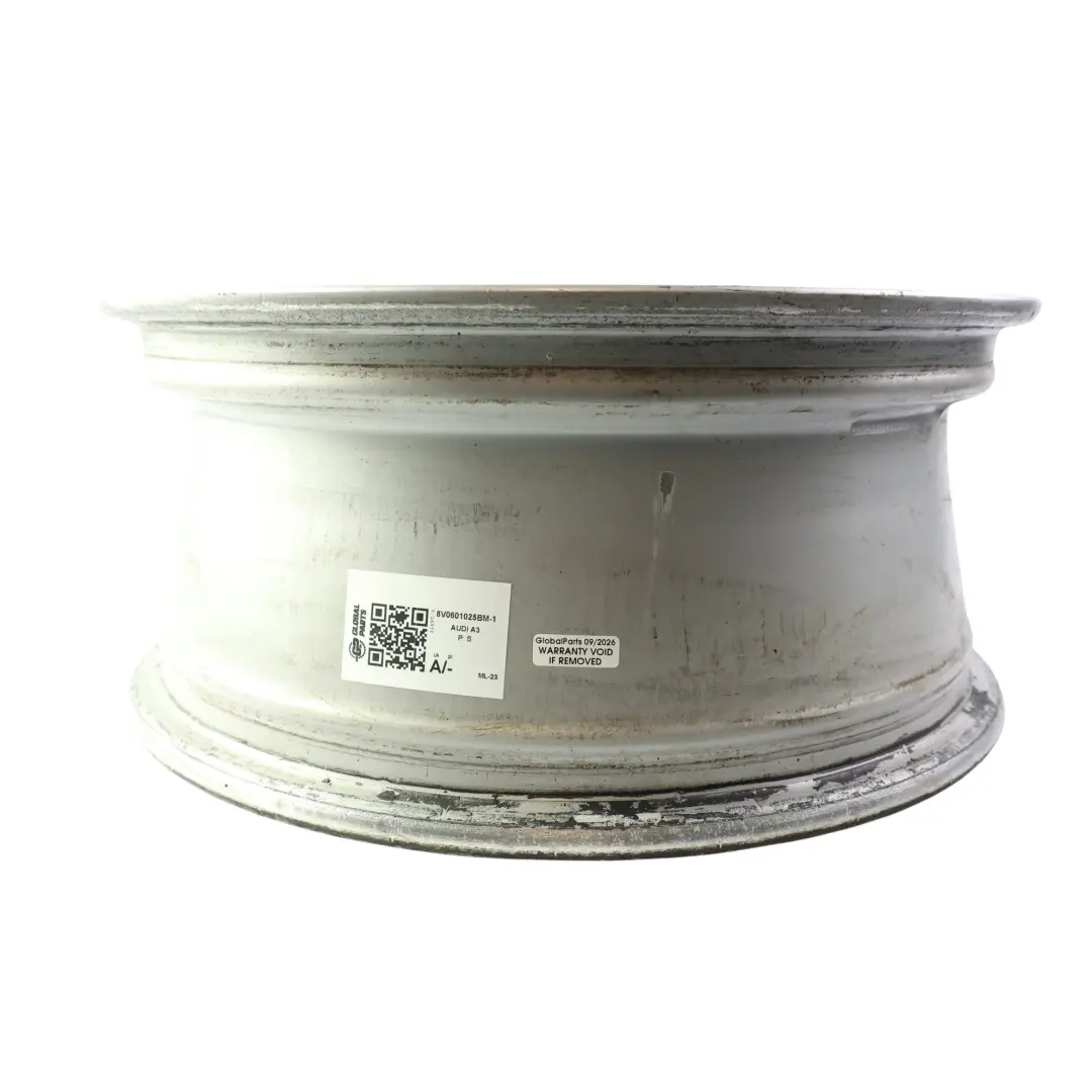 Audi A3 8V Wheel Rim Alloy Silver 16" 6.5J ET46 - SKU 8V0601025BM-1 - Part number 8V0601025BM