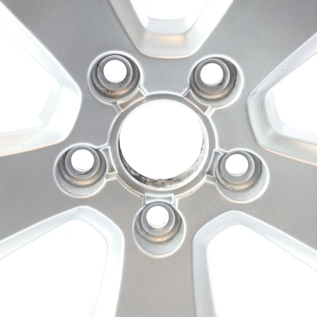 Audi A3 8V Wheel Rim Alloy Silver 17" 7.5J ET:43 Star Spoke - SKU 8V0601025P-4 - Part number 8V0601025P