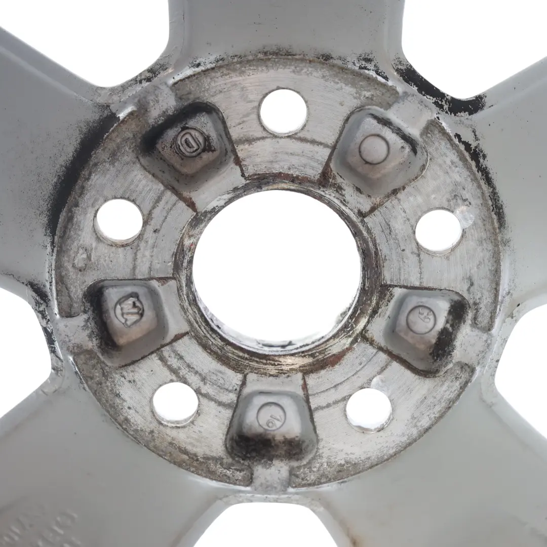 Audi A3 8V Wheel Rim Alloy Silver 17" 7.5J ET:43 Star Spoke - SKU 8V0601025P-4 - Part number 8V0601025P