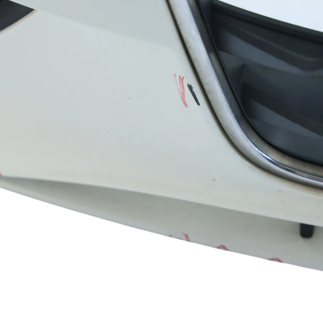 Front Bumper Trim Panel Cover Amalfi White - Y9K to Audi A3 8V with Part number 8V0807065 Audi A3 8V Front Bumper Trim Panel Cover Amalfi White - Y9K - SKU 8V0807065-AWH - Part number 8V0807065