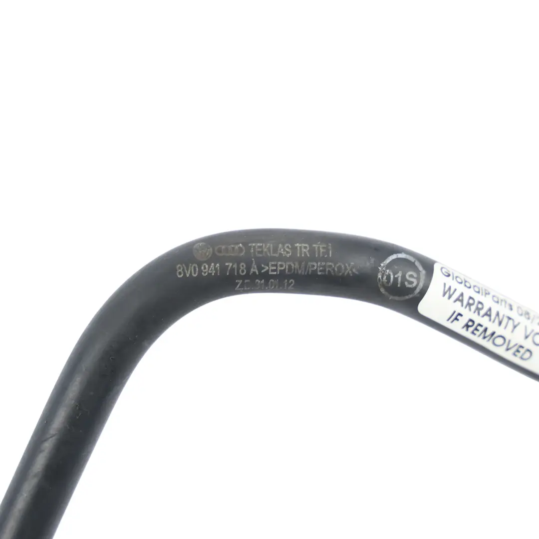 Audi A3 8V Headlight Housing Air Vent Hose Pipe Right O/S - SKU 8V0941718A - Part number 8V0941718A