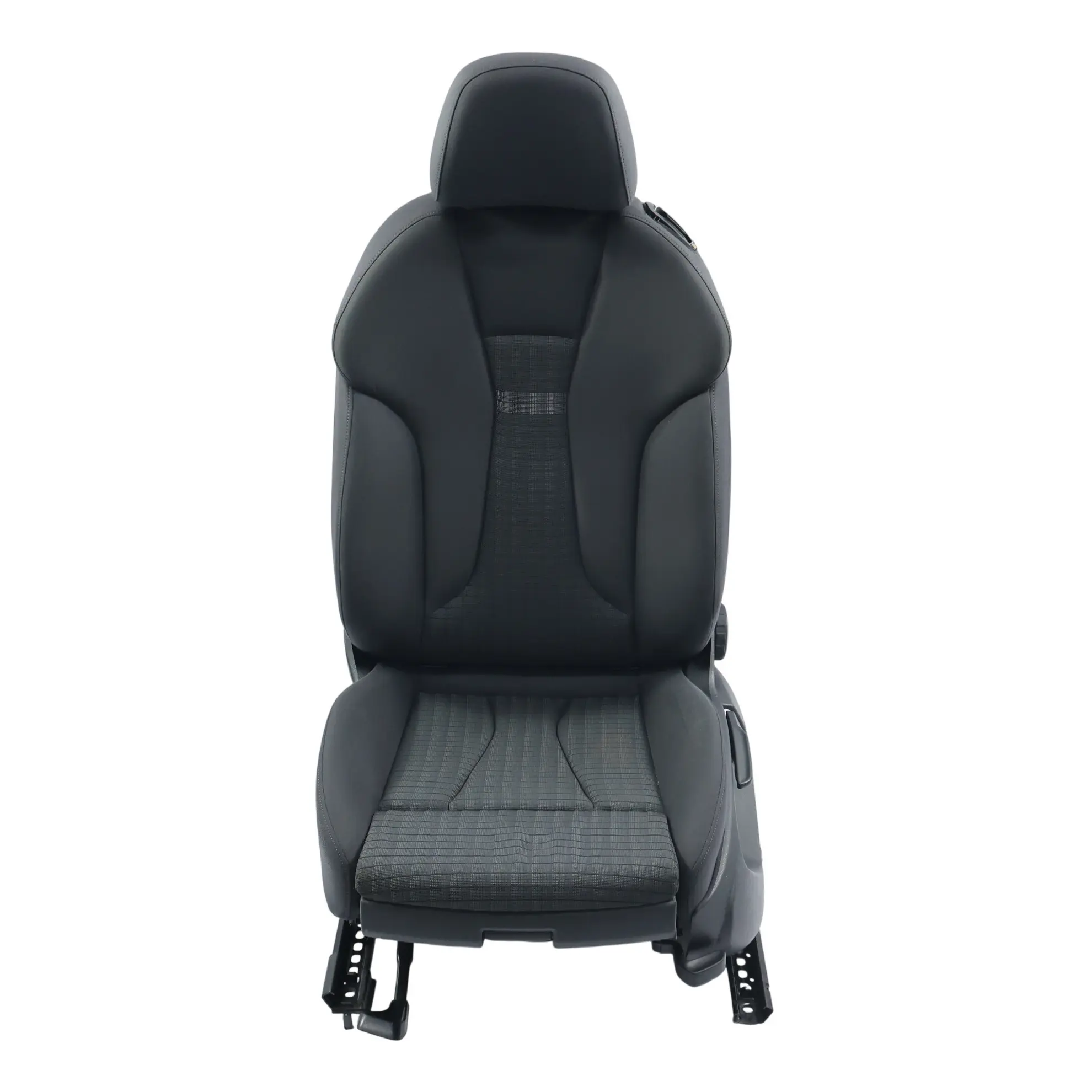 Audi A3 8V 3Dr Front Seat Comfort Interior Black Cloth Fabric Left N/S