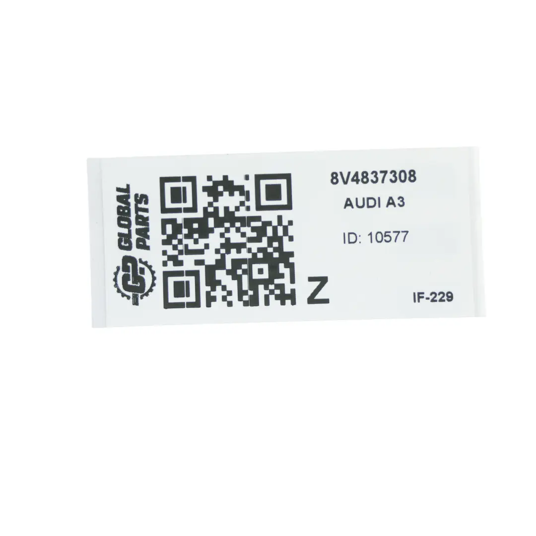 Audi A3 S3 8V Zaślepka Otworu Tapicerki Drzwi Przednich Prawa - SKU 8V4837308 - Numer Części 8V4837308