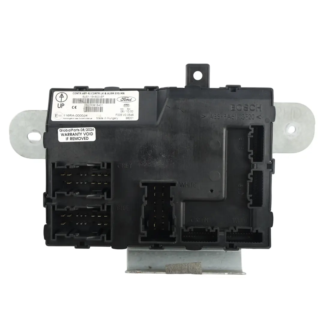 Modulo Controllo Carrozzeria BCM Centralina ECU per Ford Fiesta MK7 con numero di parte 8V51-15K600-EF Ford Fiesta MK7 Modulo Controllo Carrozzeria BCM Centralina ECU - SKU 8V51-15K600-EF - Numero di parte 8V51-15K600-EF
