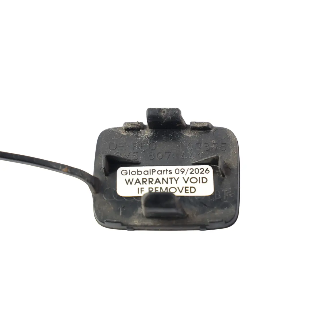 Audi A3 S3 8V Abschleppöse Abdeckung Hinten Mythosschwarz Metallic - SKU 8V5807441A-MYB - Teilenummer 8V5807441A