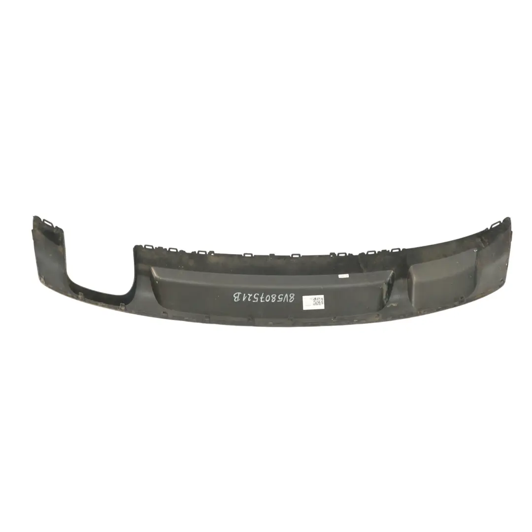 Audi A3 8V Berlina Diffusore Paraurti Posteriore Doppio Tubo - SKU 8V5807521B - Numero di parte 8V5807521B