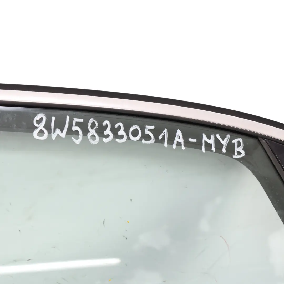 Sportback Rear Door Left N/S Mythical Black Metallic - Y9T to Audi A3 8V with Part number 8V5833051A Audi A3 8V Sportback Rear Door Left N/S Mythical Black Metallic - Y9T - SKU 8V5833051A-MYB - Part number 8V5833051A