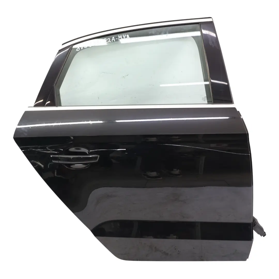 Audi A3 8V Sportback Tür Hinten Rechts Mythosschwarz Metallic Y9T - SKU 8V5833052A-MYB - Teilenummer 8V5833052A