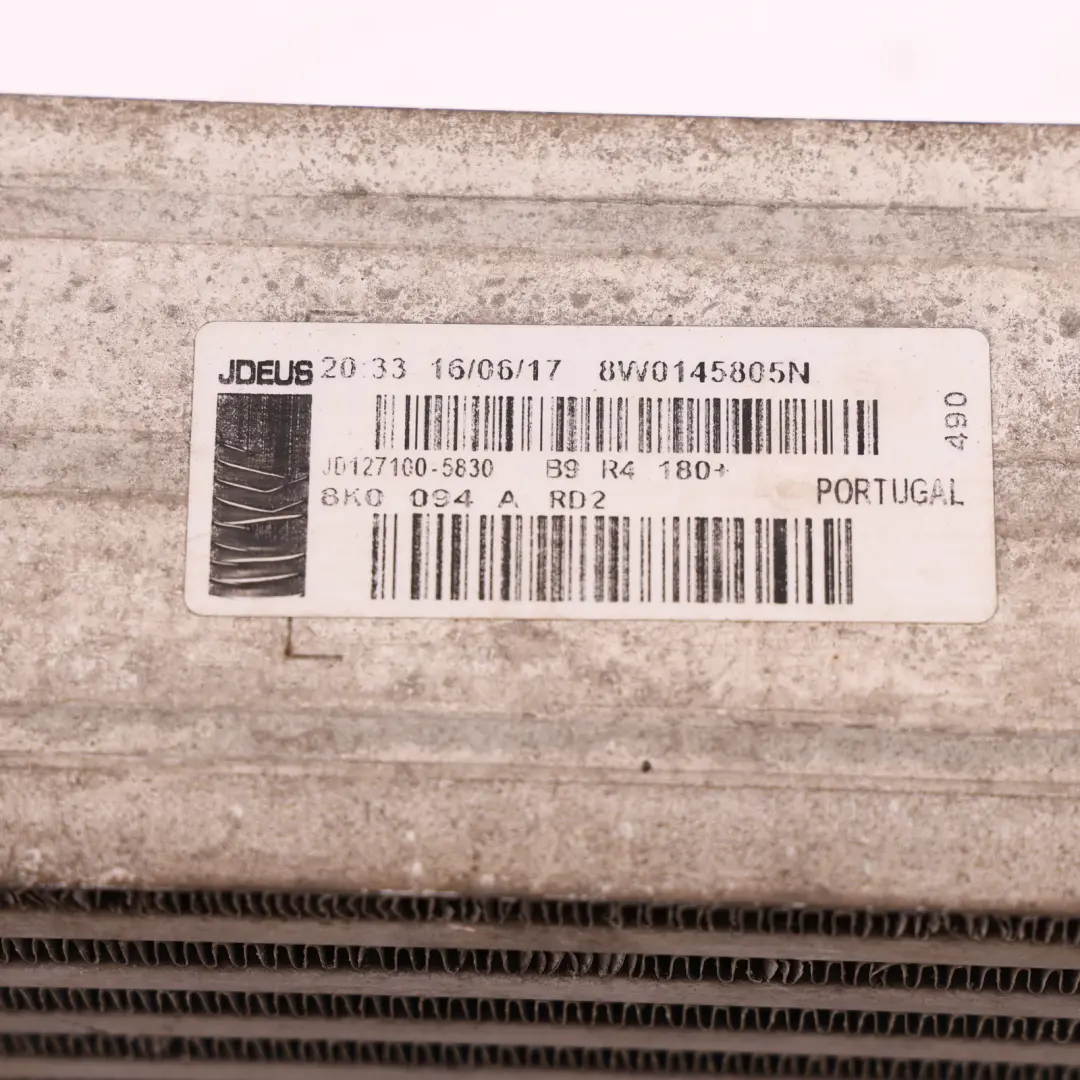 Audi A4 B9 Intercooler Radiator Air Charge Cooler Unit - SKU 8W0145805N - Part number 8W0145805N