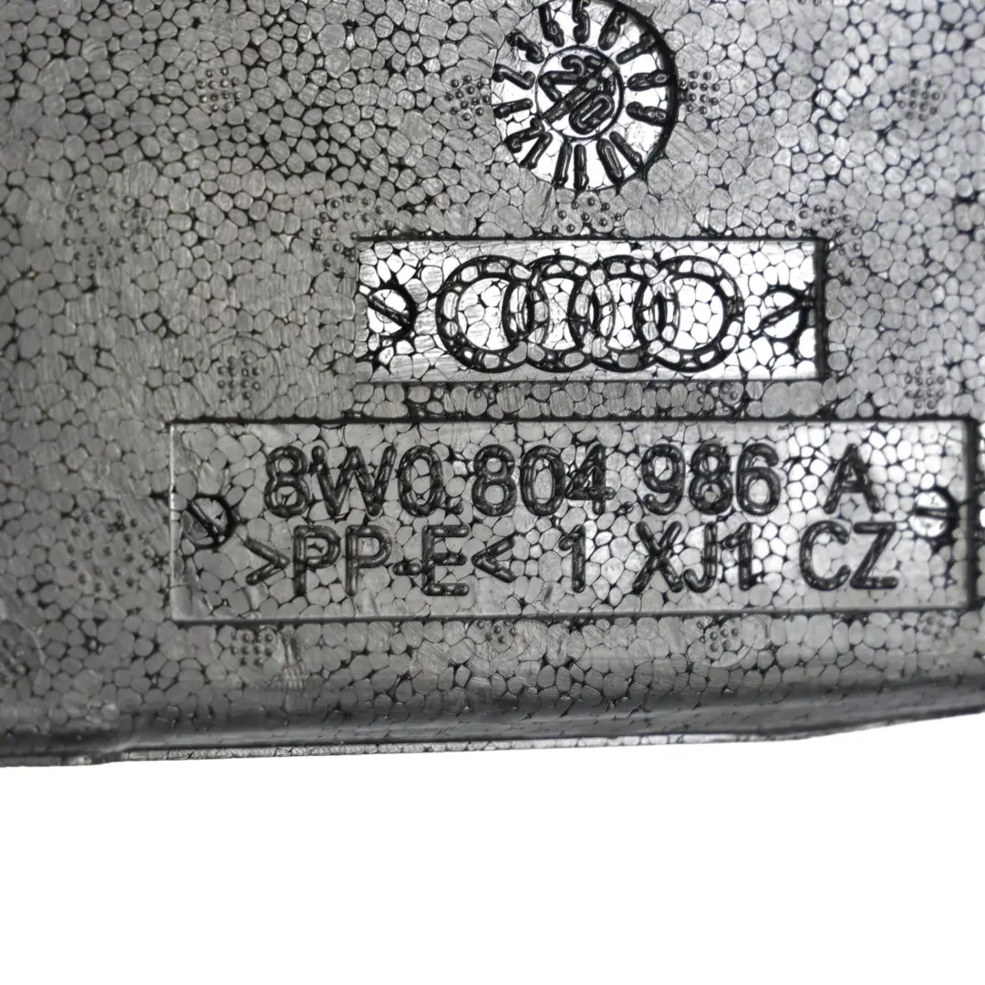 Pannello Schiuma Copertura Protezione Batteria per Audi A4 B9 A5 S5 F5 con numero di parte 8W0804986A Audi A4 B9 A5 S5 F5 Pannello Schiuma Copertura Protezione Batteria - SKU 8W0804986A - Numero di parte 8W0804986A