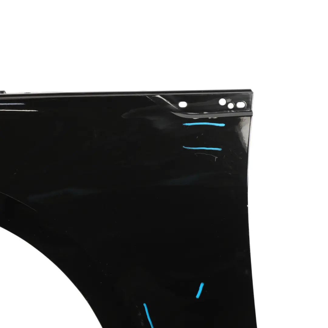 Audi A4 B9 Side Panel Front Left N/S Wing Fender Mythical Black - Y9T - SKU 8W0821105D-MYB - Part number 8W0821105D