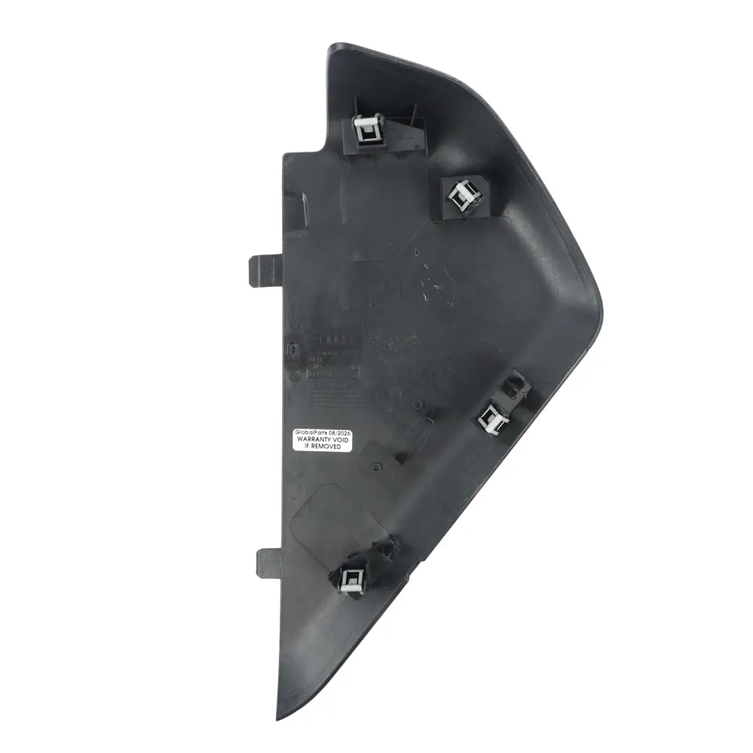 Copertura Terminale Cruscotto Destra per Audi A4 B9 A5 F5 con numero di parte 8W0857086C Audi A4 B9 A5 F5 Copertura Terminale Cruscotto Destra - SKU 8W0857086C - Numero di parte 8W0857086C