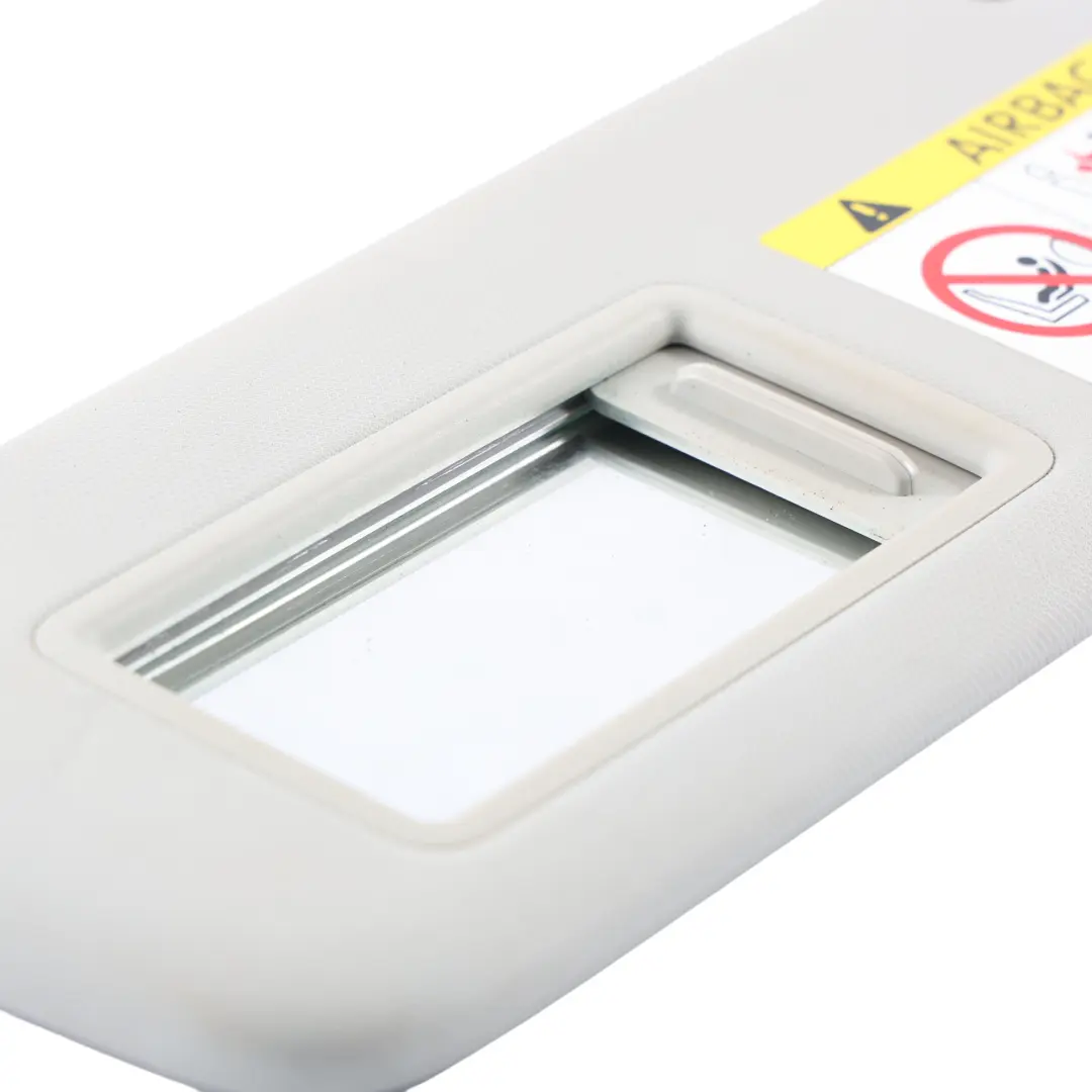 Audi A4 B9 Sonnenblende Spiegel Verkleidung Links Mondsilber 8W0857552 - SKU 8W0857551 - Teilenummer 8W0857551