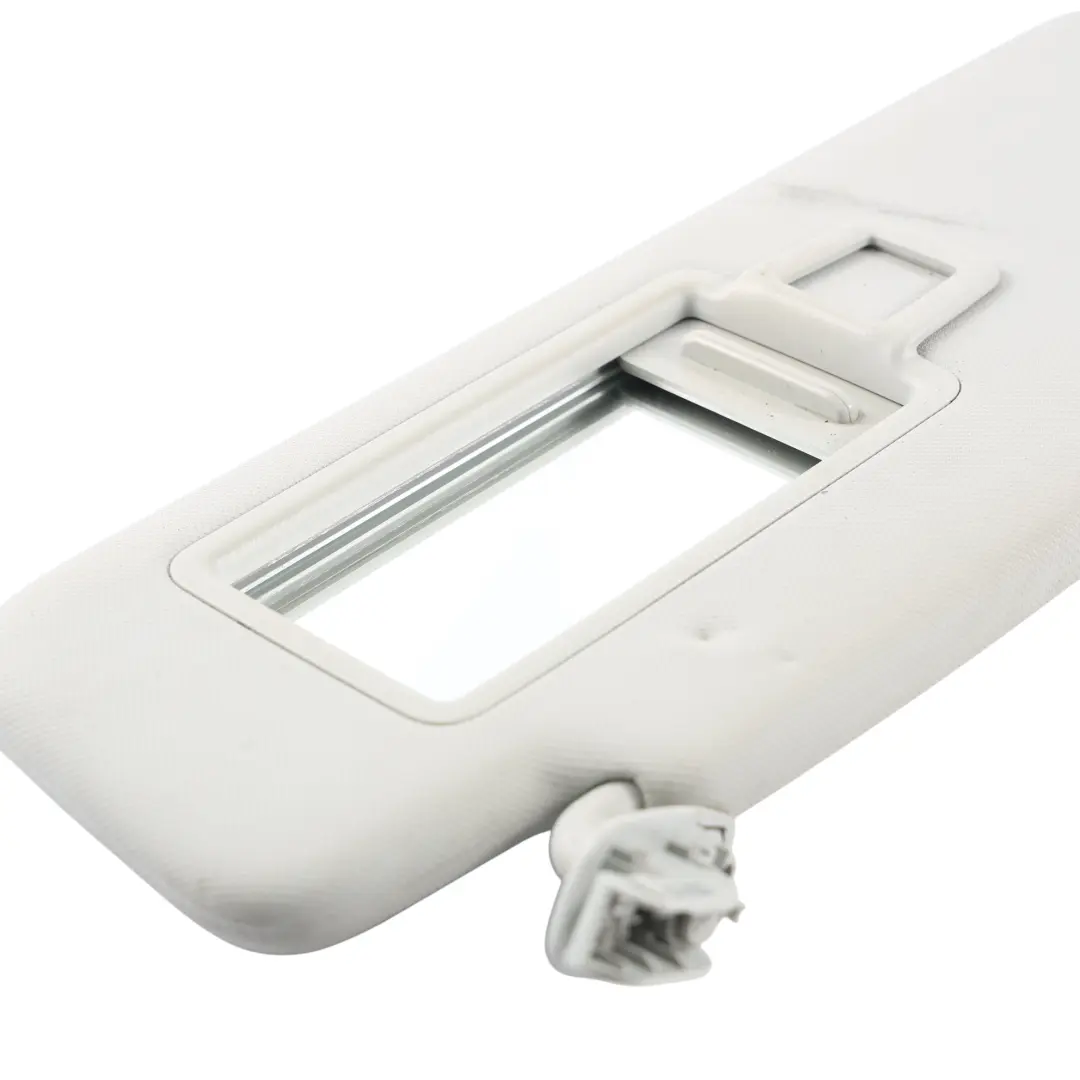 Audi A4 B9 Sun Visor Mirror Trim Panel Right O/S Moon Silver - SKU 8W0857552-1 - Part number 8W0857552