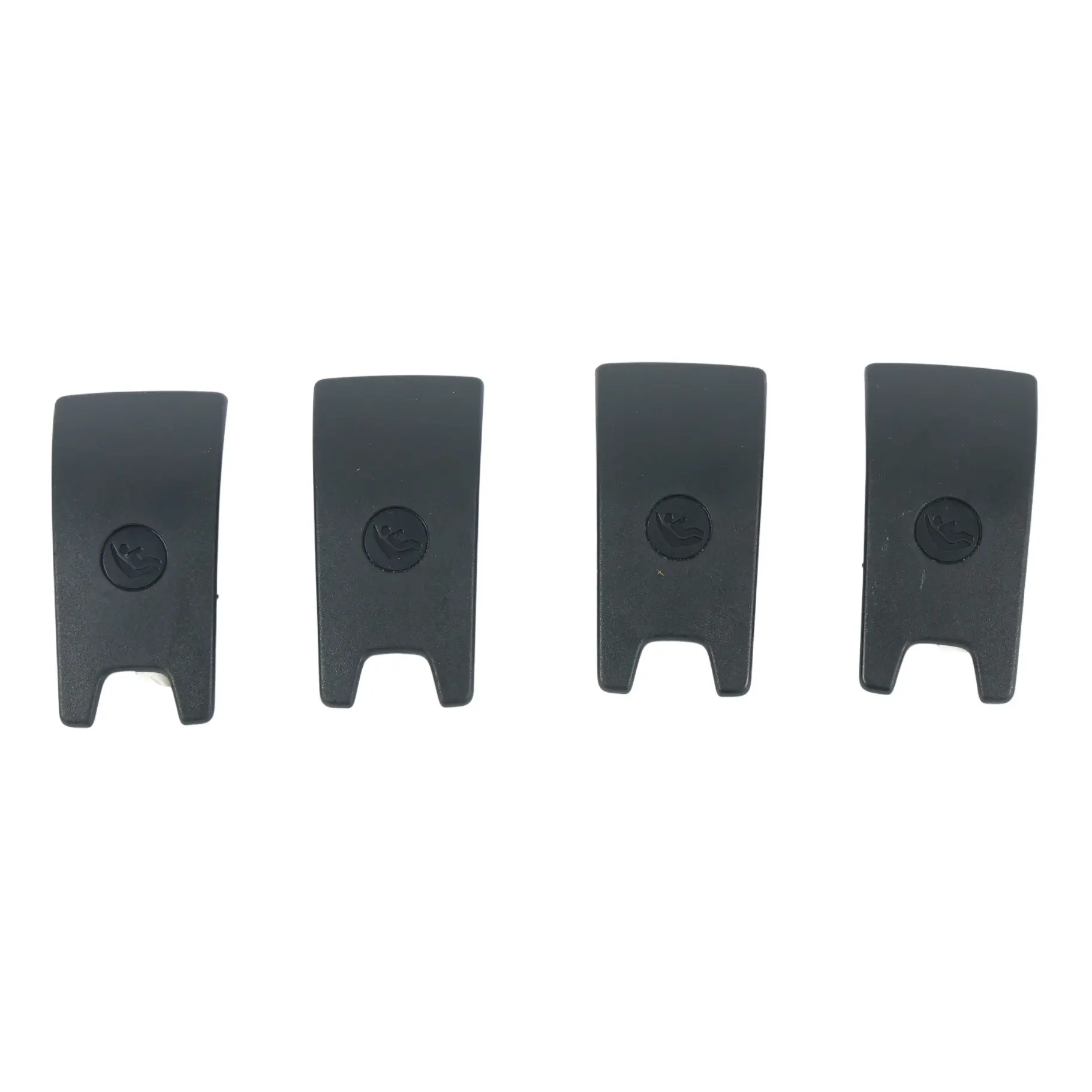Audi A4 B9 S5 RS5 F5 A6 C8 Rear Isofix Child Seat Trim Cover Black 8W0887187 Set