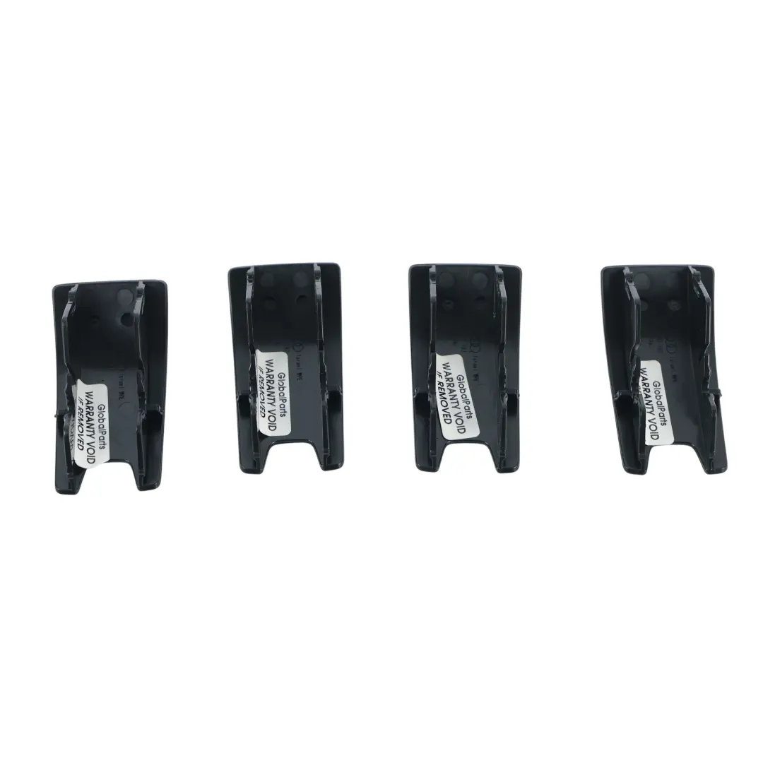 Audi A4 B9 S5 RS5 F5 A6 C8 Rear Isofix Child Seat Trim Cover Black Set - SKU 8W0887187 - Part number 8W0887187