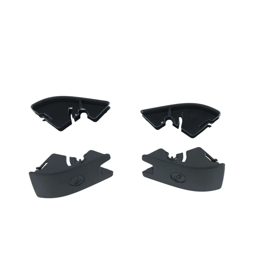 Audi A4 B9 S5 RS5 F5 A6 C8 Rear Isofix Child Seat Trim Cover Black Set - SKU 8W0887187 - Part number 8W0887187