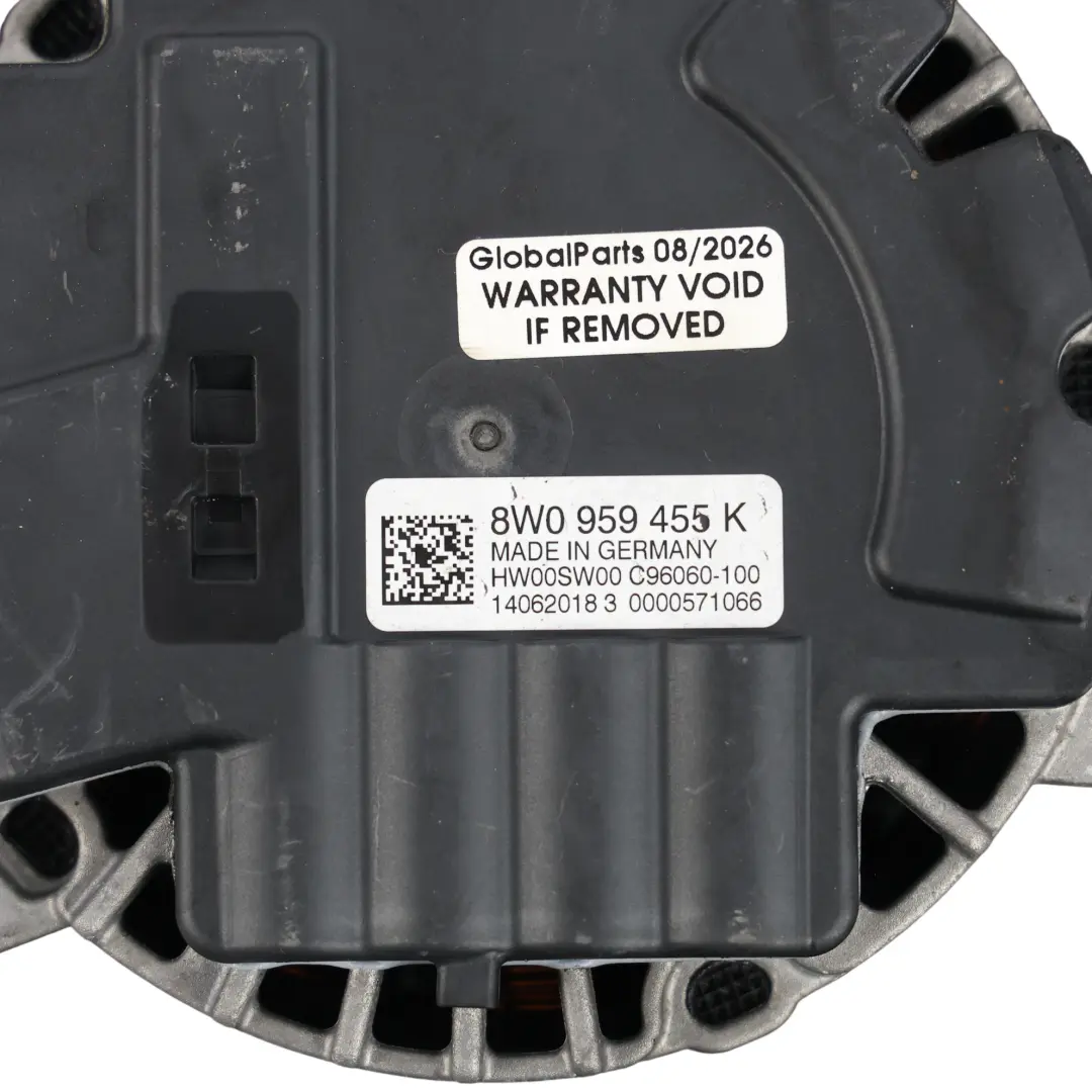 Audi A6 C8 Engine Cooling Radiator Fan Shroud Motor Unit 8W0959455K - SKU 8W0959455AD - Part number 8W0959455AD