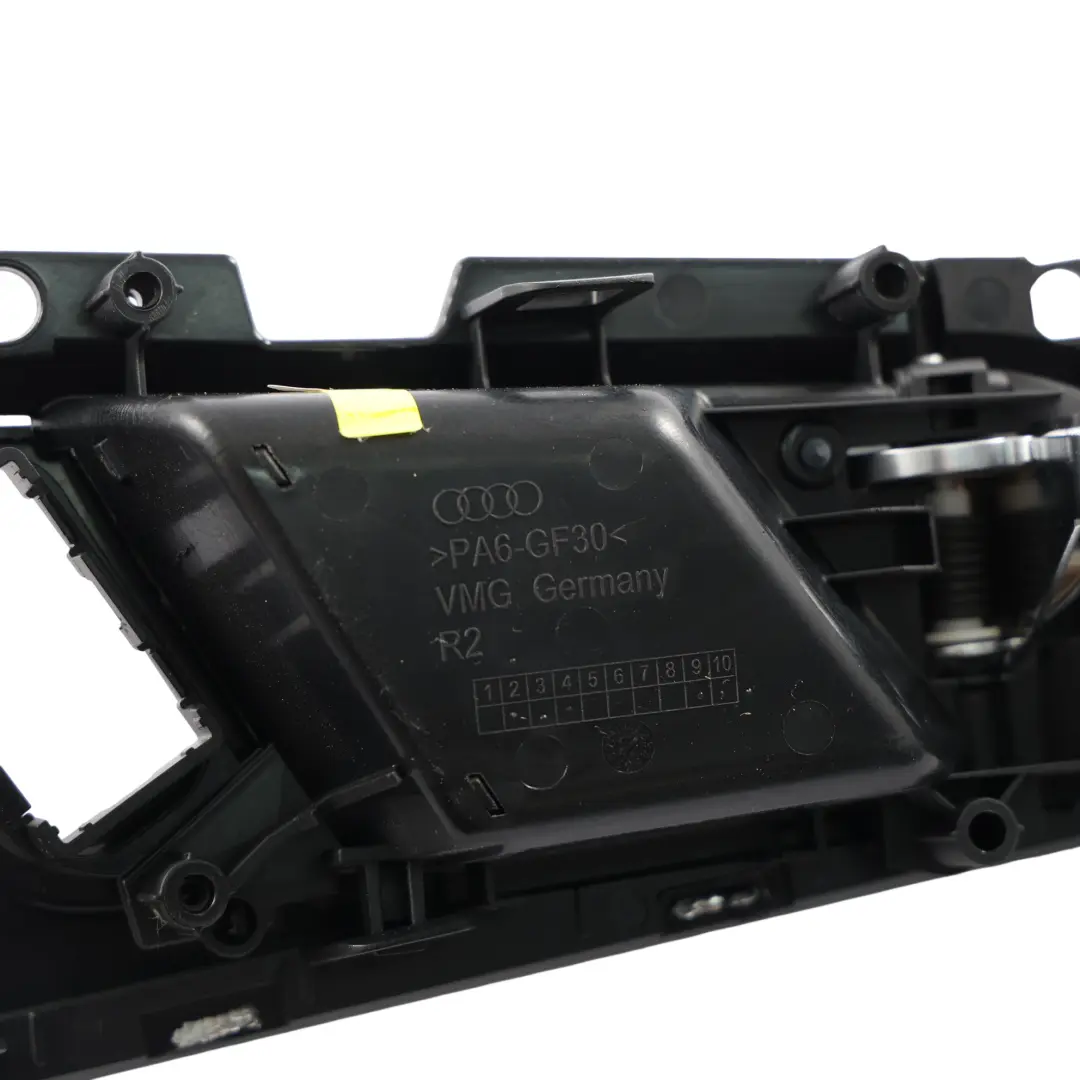Front Door Handle Grab Surround Trim Cover Black Right O/S to Audi A4 B9 with Part number 8W0959522D Audi A4 B9 Front Door Handle Grab Surround Trim Cover Black Right O/S - SKU RHD-8W0959522D - Part number 8W0959522D