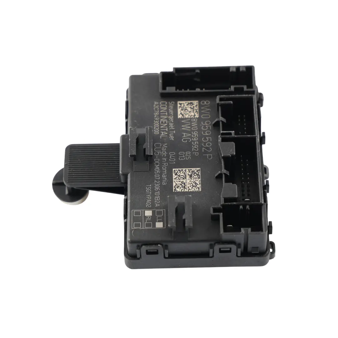 Audi A5 F5 Centralina Controllo Porta Anteriore Lato Passeggero - SKU 8W0959592P - Numero di parte 8W0959592P