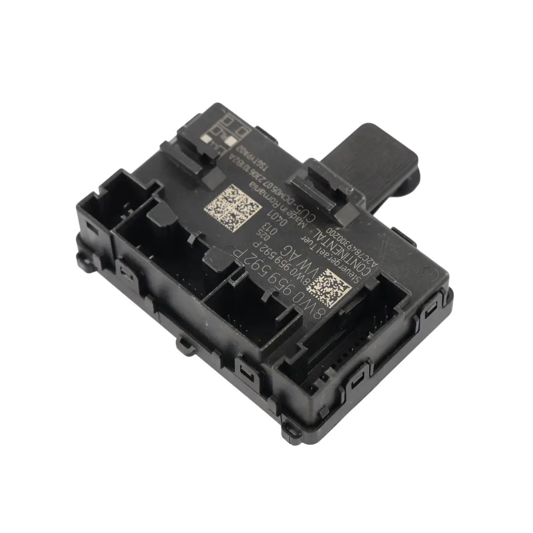 Audi A5 F5 Módulo Unidad de Control Puerta Delantera Pasajero - SKU 8W0959592P - Número de pieza 8W0959592P