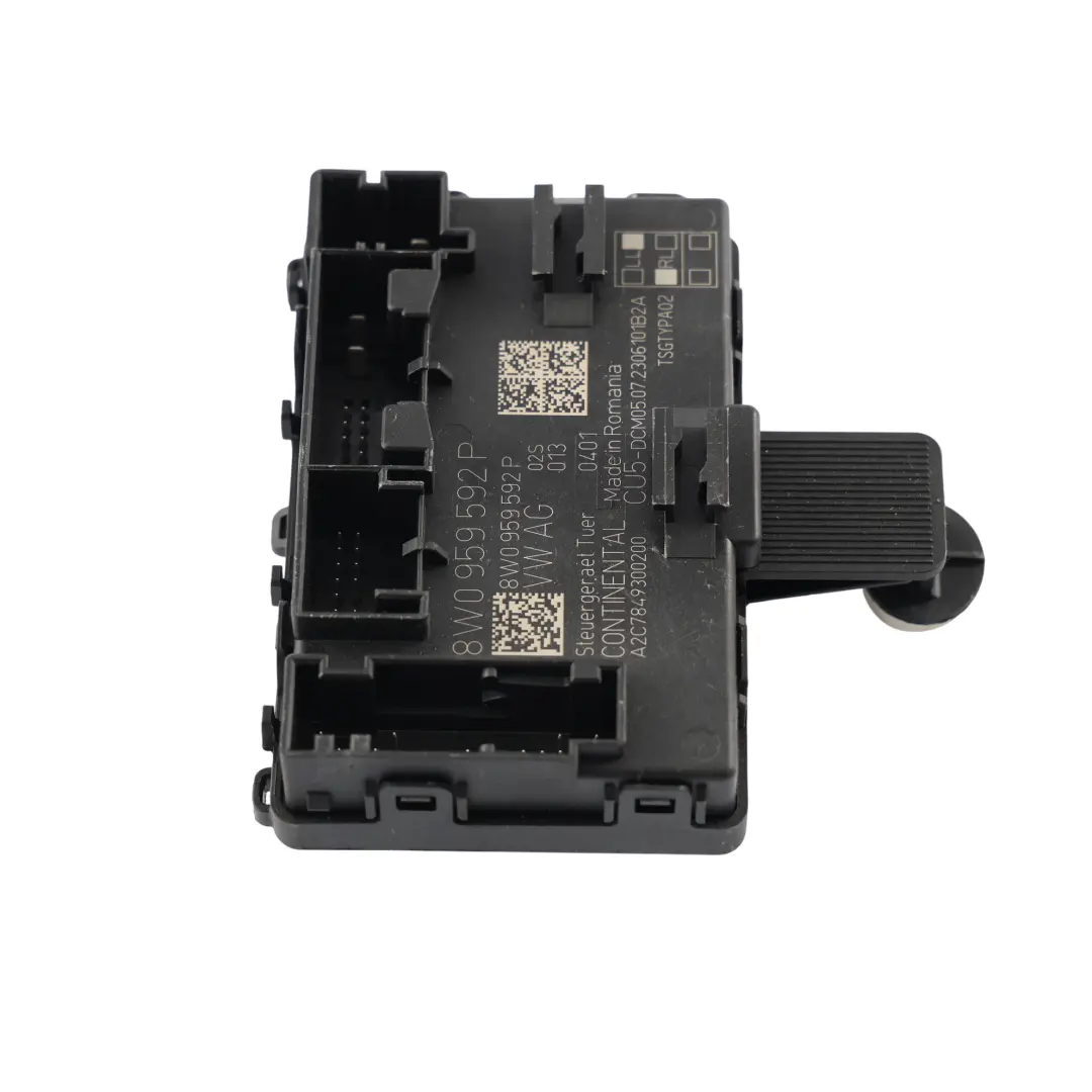 Centralina Controllo Porta Anteriore Lato Passeggero per Audi A5 F5 con numero di parte 8W0959592P Audi A5 F5 Centralina Controllo Porta Anteriore Lato Passeggero - SKU 8W0959592P - Numero di parte 8W0959592P
