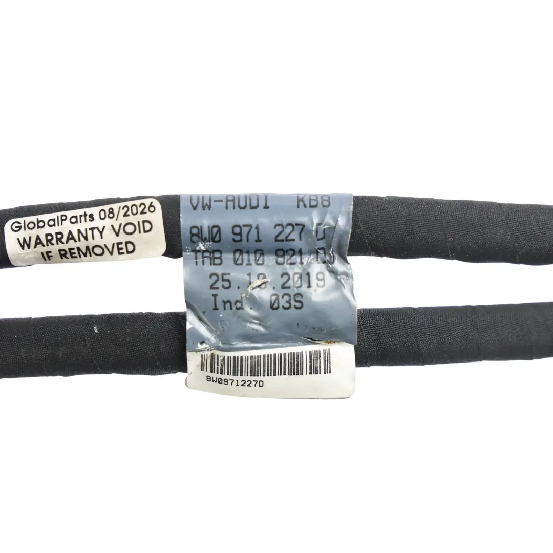 Batterie Kabelbaum Pluspol 3.0 TDI Diesel für Audi S5 F5 mit Teilenummer 8W0971227D Audi S5 F5 Batterie Kabelbaum Pluspol 3.0 TDI Diesel - SKU 8W0971227D - Teilenummer 8W0971227D