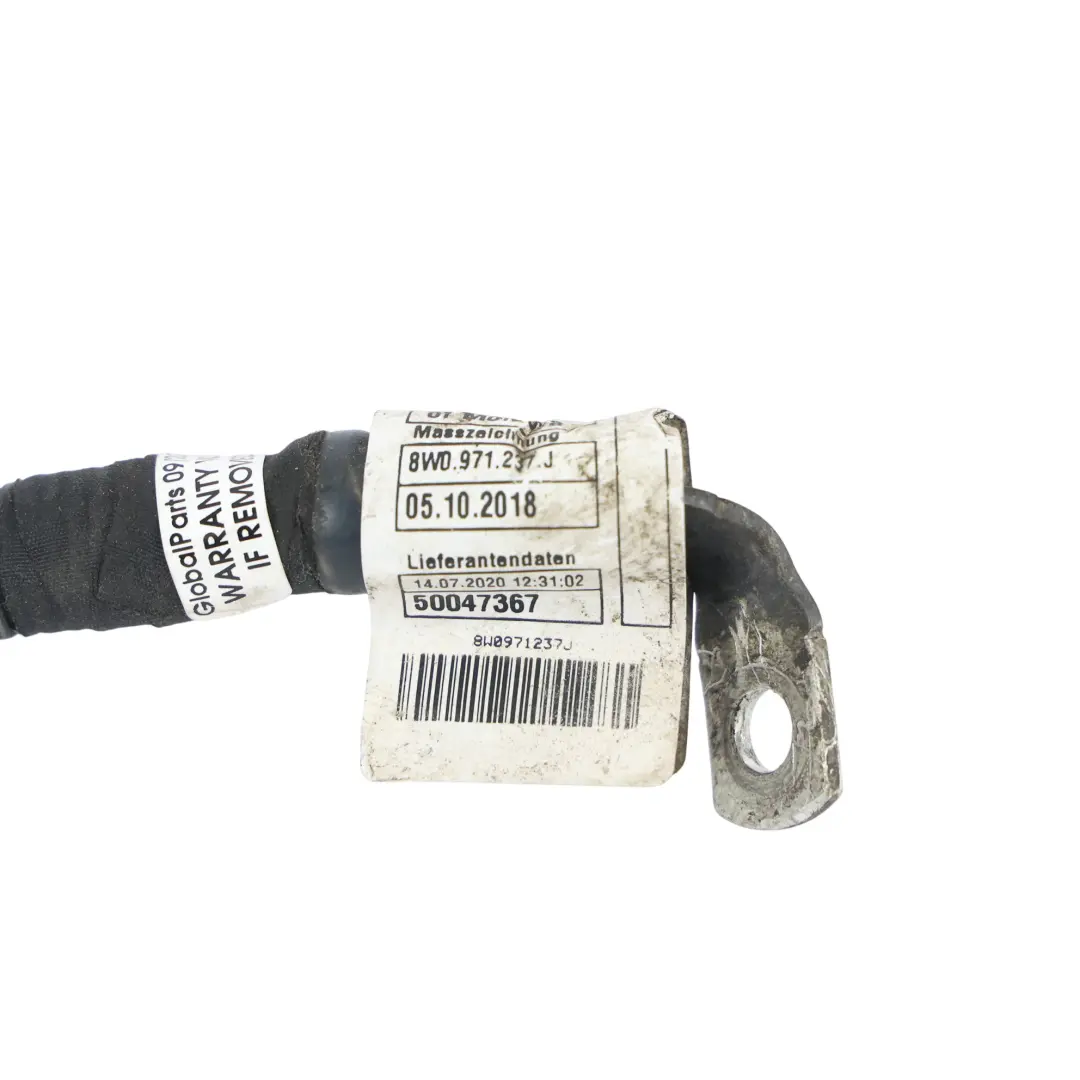 Earth Line Wiring Cable 3.0 TDI Quattro to Audi S5 F5 with Part number 8W0971237J Audi S5 F5 Earth Line Wiring Cable 3.0 TDI Quattro - SKU 8W0971237J - Part number 8W0971237J