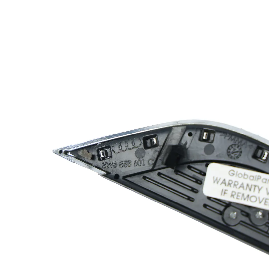 Audi S5 F5 Parafango Anteriore Trim Badge Scritta "S5" - SKU 8W6853601C-1 - Numero di parte 8W6853601C