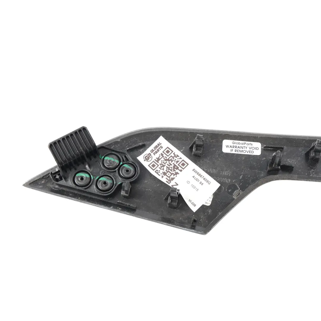 Audi A5 F5 Carbon Front Door Trim Insert Decor Strip Cover Left N/S - SKU 8W6867409G - Part number 8W6867409G