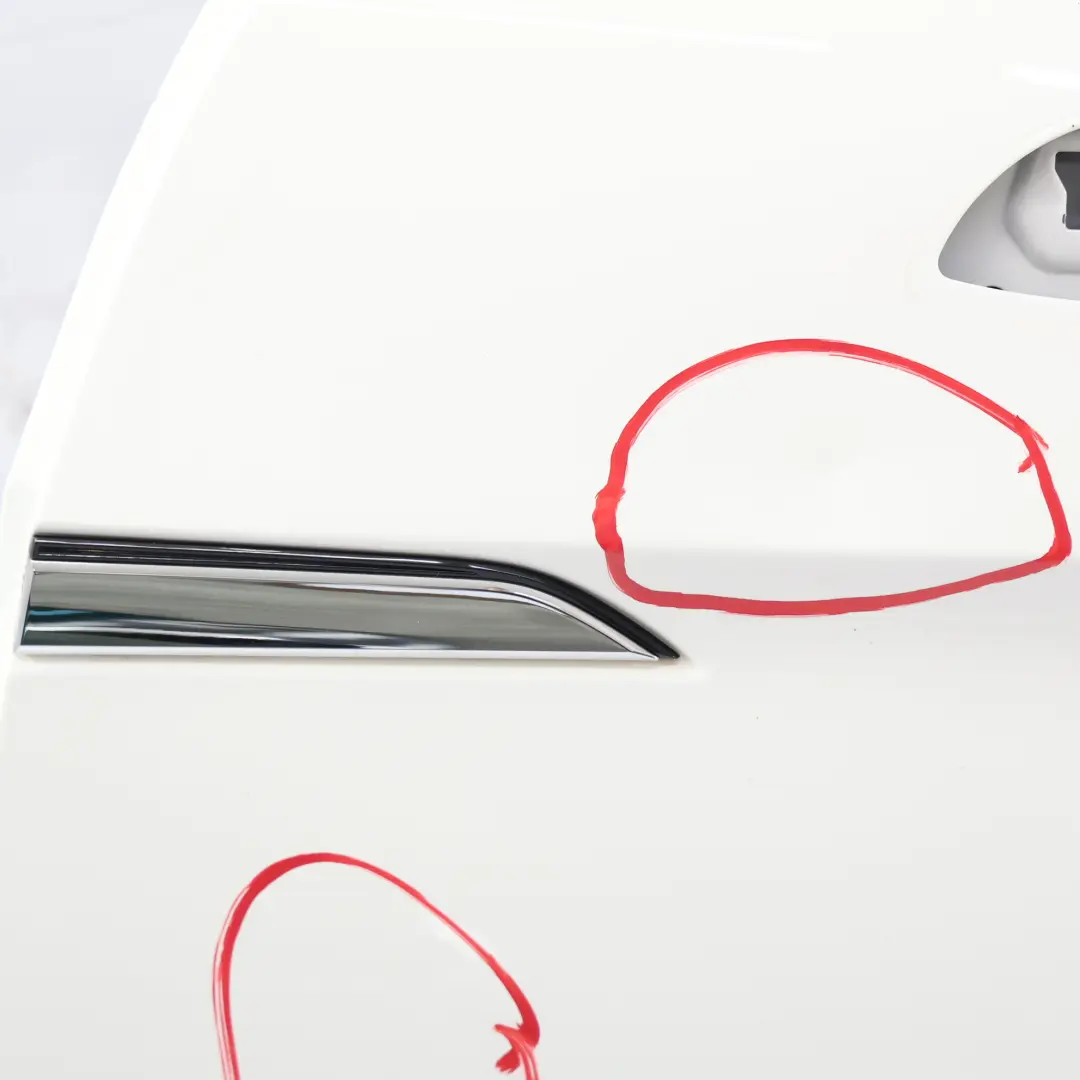 Door Front Left N/S Covering Panel Ibis White - Y9C to Audi A5 F5 with Part number 8W8831051D Audi A5 F5 Door Front Left N/S Covering Panel Ibis White - Y9C - SKU 8W8831051D-IWH - Part number 8W8831051D